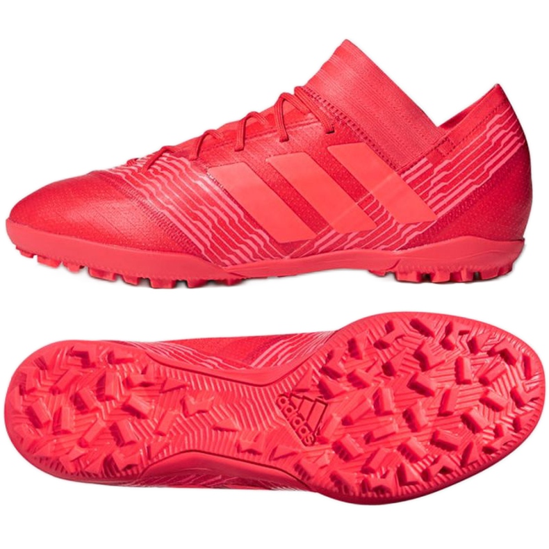 Scarpe da calcio Adidas Nemeziz Tango 17.3 Tf M CP9100 rosso rosso