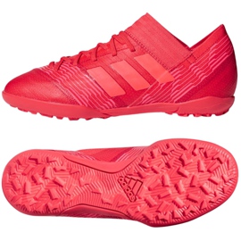 Scarpe da calcio Adidas Nemeziz Tango 17.3 Tf Jr CP9238 multicolore rosso