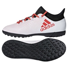 Scarpe da calcio Adidas X Tango 17.3 Tf Jr CP9025 bianca bianca