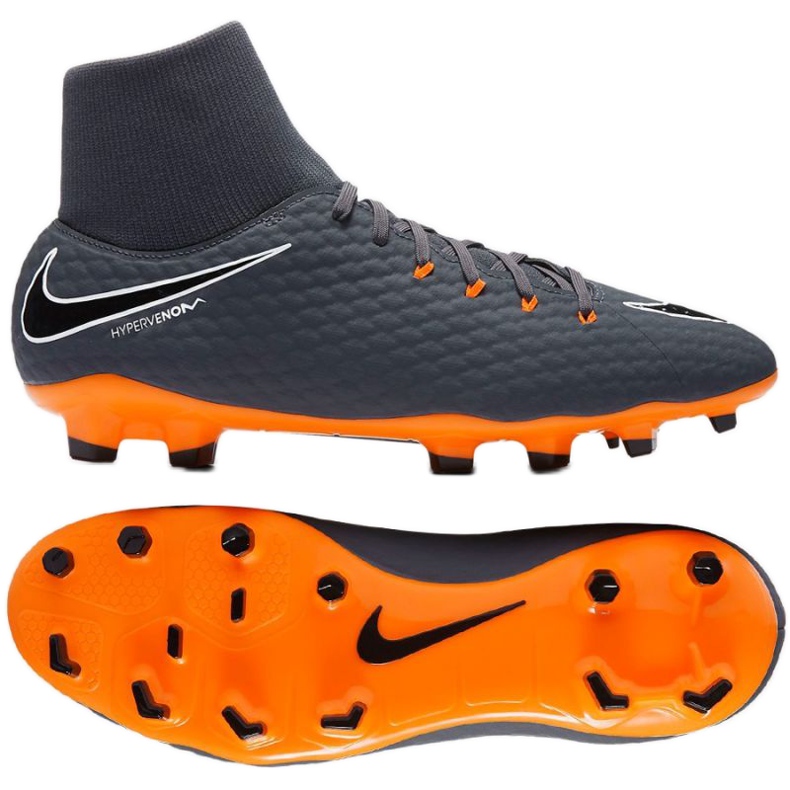 Scarpa da calcio Nike Hypervenom Phantom 3 grigio