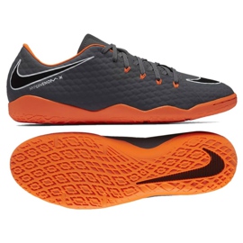 Scarpe da calcio Nike Hypervenom Phantom 3 Academy Ic M AH7278-081 grigio grigio