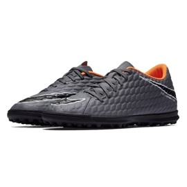Scarpe da calcio Nike Hypervenom PhantomX 3 Club Tf M AH7281-081 grigio grigio