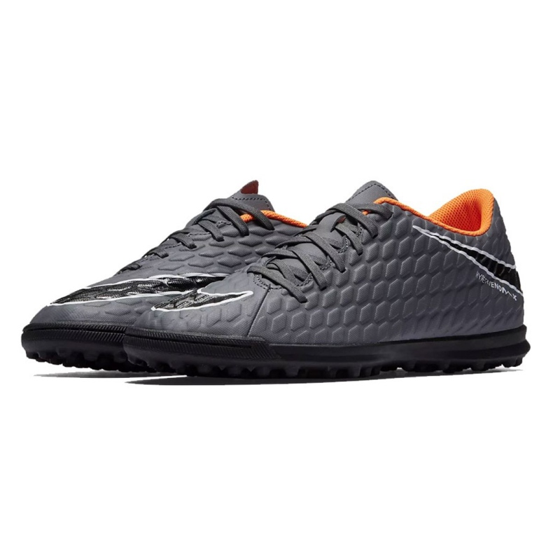 Scarpe da calcio Nike Hypervenom PhantomX 3 Club Tf M AH7281-081 grigio grigio