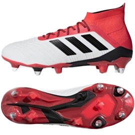 Scarpe da calcio Adidas Predator 18.1 SG M CP9261 bianco