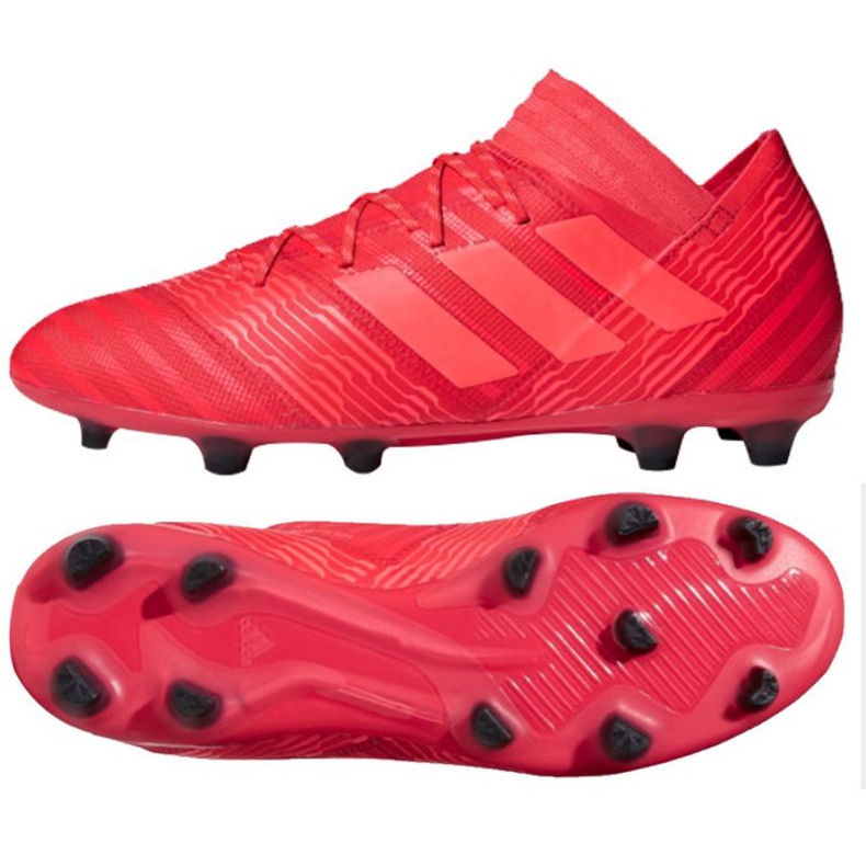 Scarpe da calcio Adidas Nemeziz 17.2 Fg M CP8971 rosso rosso