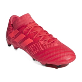 Scarpe da calcio Adidas Nemeziz 17.3 Fg M CP8987 rosso rosso