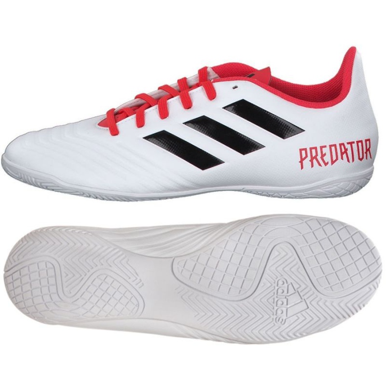 Scarpe da indoor Adidas Predator Tango bianca