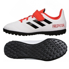 Scarpe da calcio Adidas Predator Tango 18.4 bianca