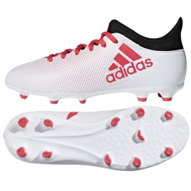 Scarpe da calcio Adidas X 17.3 Fg Jr CP8991 multicolore bianca