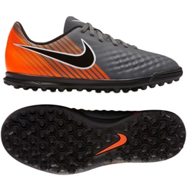 Scarpe da calcio Nike Magista ObraX 2 Club TF Jr AH7317-080 grigio