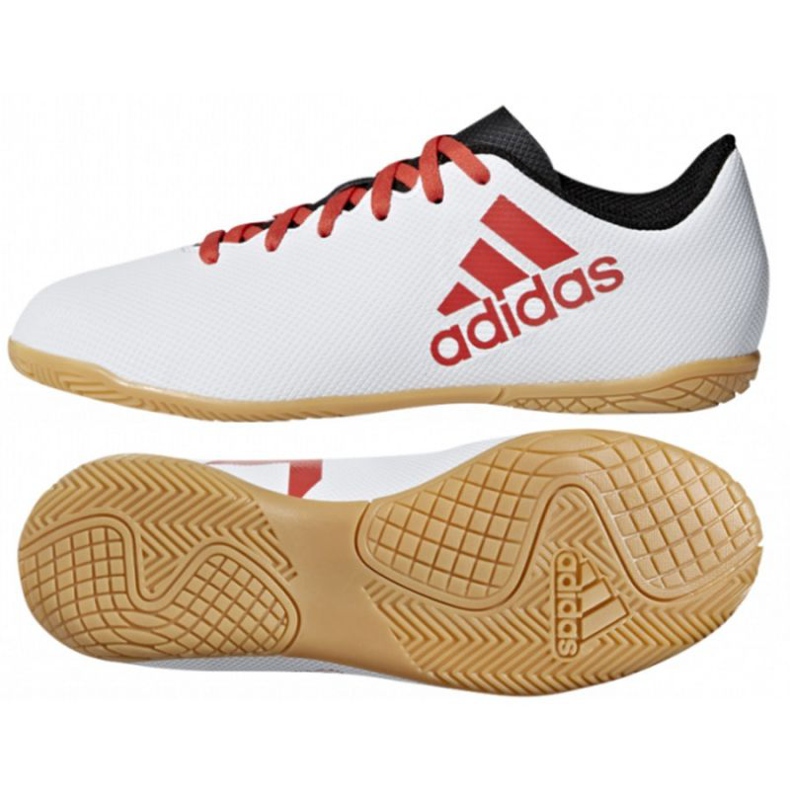 Scarpe indoor adidas X Tango 17.4 IN Jr CP9053 bianca