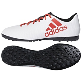Scarpe da calcio Adidas X Tango 17.4 Tf Jr CP9044 multicolore bianco