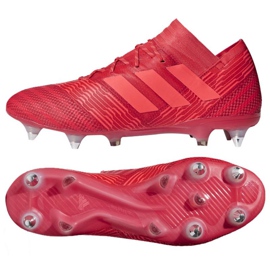 Scarpe da calcio Adidas Nemeziz 17.1 Sg M CP8944 rosso rosso