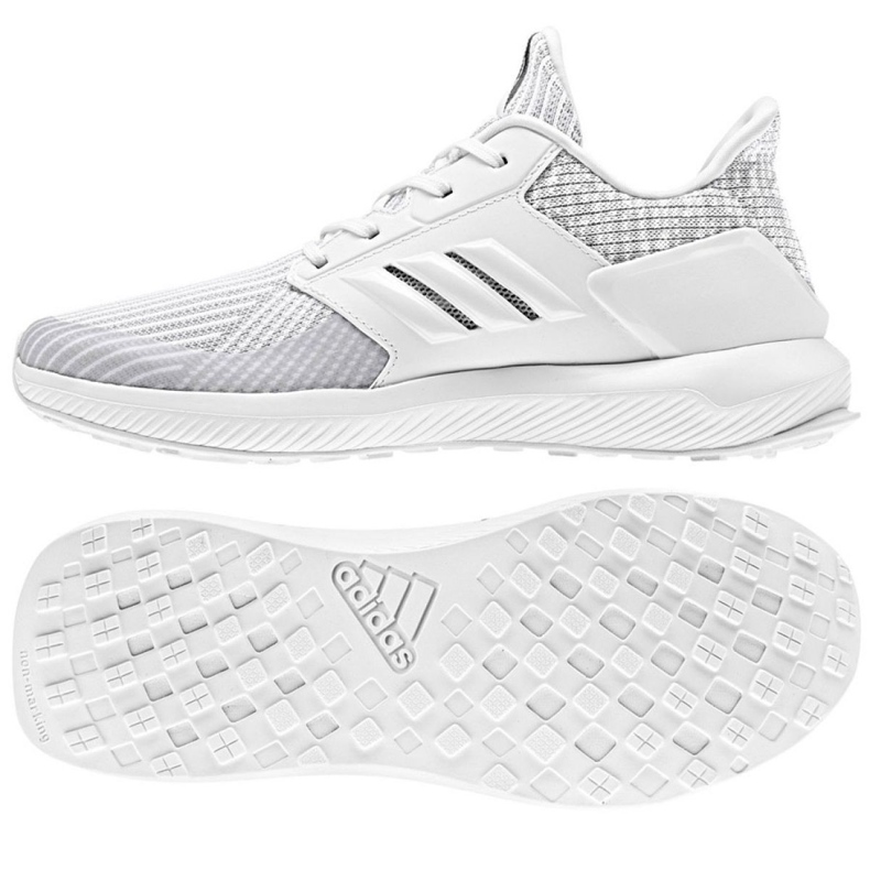 Scarpe da corsa adidas Rapida Run Knit Jr DB0215 bianca