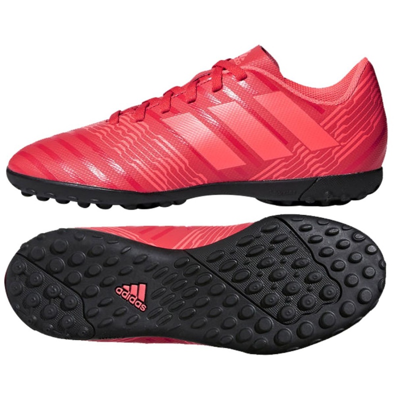 Scarpe da calcio Adidas Nemeziz Tango 17.4 Tf Jr CP9215 multicolore rosso