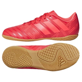 Adidas Scarpe indoor Nemeziz Tango 17.4 In Jr CP9222 multicolore rosso