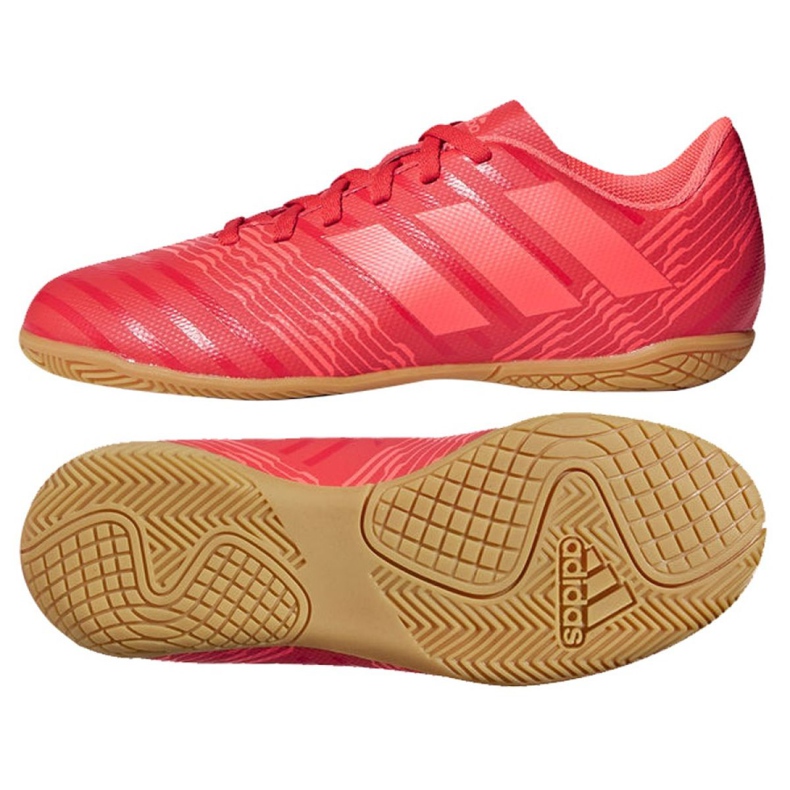 Adidas Scarpe indoor Nemeziz Tango 17.4 In Jr CP9222 multicolore rosso