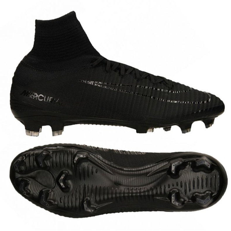 Scarpe da calcio Nike Mercurial Superfly V Df Fg M 831940-001 nero nero