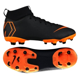 Nike Mercurial Superfly 6 Academy Gs Mg Jr AH7337-081 scarpe da calcio nero nero