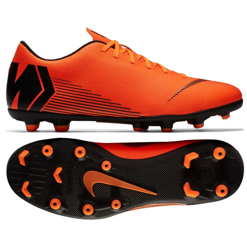 Nike Mercurial Vapor 12 Club M AH7378-810 scarpe da calcio multicolore rosso