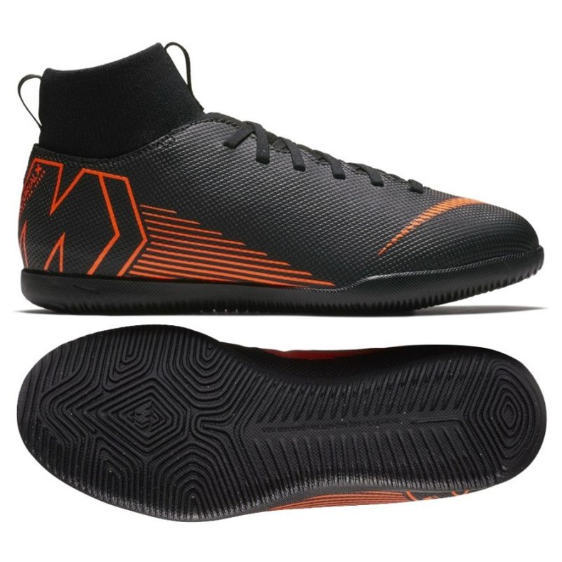Scarpa indoor Nike Mercurial Superflyx 6 Club nero