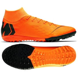 Scarpe da calcio Nike Mercurial SuperflyX 6 Academy Tf M AH7370-810 arancia arancia