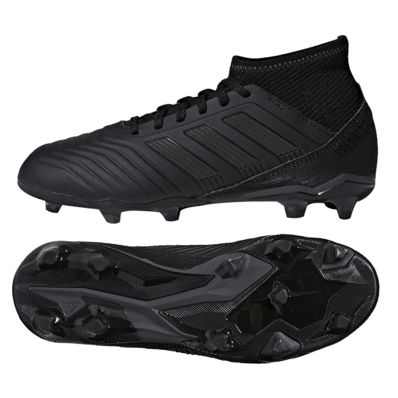 Scarpe da calcio Adidas Predator 18.3 Fg Jr CP9055 nero nero