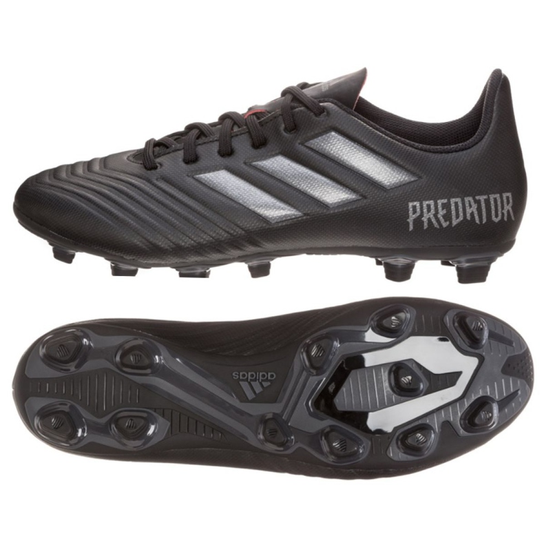 Scarpe da calcio Adidas Predator 18.4 FxG M CP9266 multicolore nero