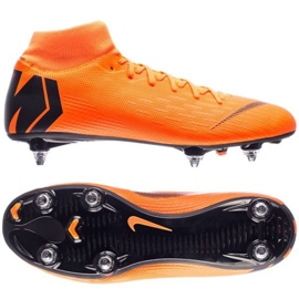 Nike Mercurial Superfly 6 Academy Sg Pro M AH7364-810 scarpe da calcio multicolore arancia