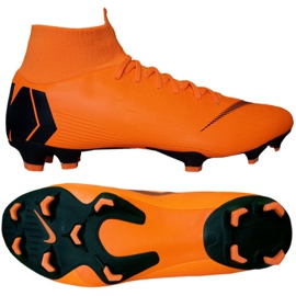 Nike Mercurial Superfly 6 Pro Fg M AH7368-810 scarpe da calcio arancia arancia