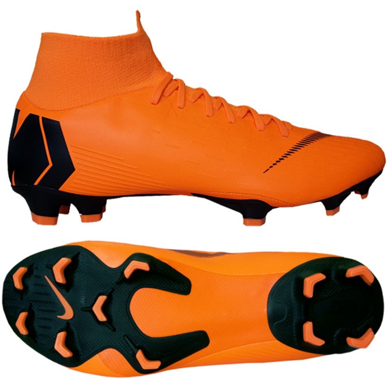 Nike Mercurial Superfly 6 Pro Fg M AH7368-810 scarpe da calcio arancia arancia