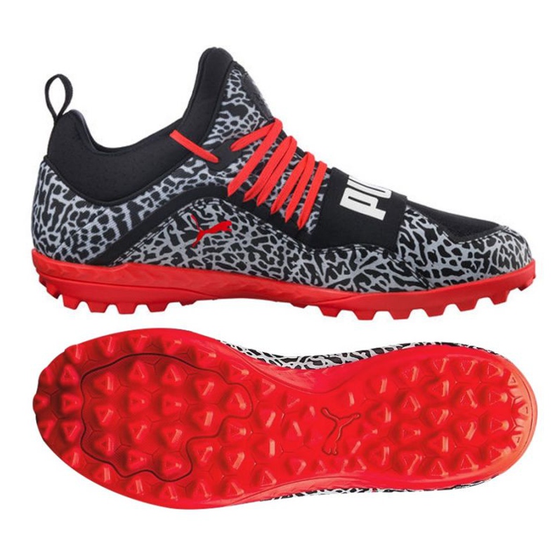 Scarpe da calcio Puma 365.18 Ignite Texture nero