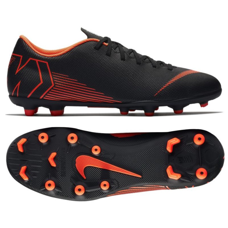 Scarpa da calcio Nike Mercurial Vapor 12 nero