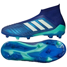 Scarpe da calcio Adidas Predator 18+ Fg blu