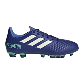 Scarpe da calcio Adidas Predator 18.4 FxG M CP9267 multicolore blu