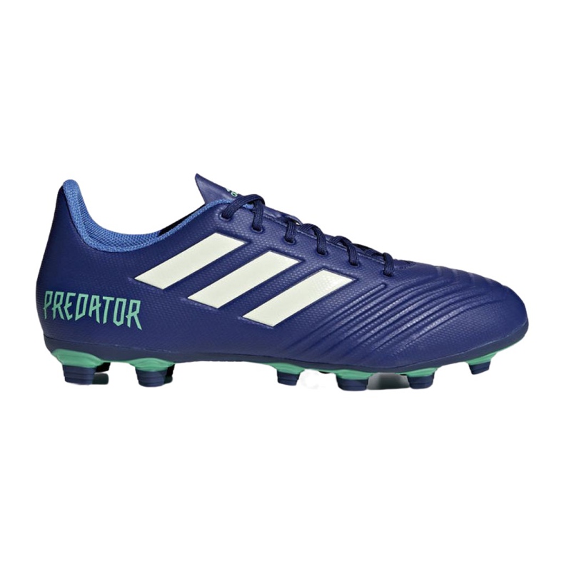 Scarpe da calcio Adidas Predator 18.4 FxG M CP9267 multicolore blu
