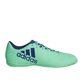 Scarpe indoor adidas X Tango 17.4 In M verde