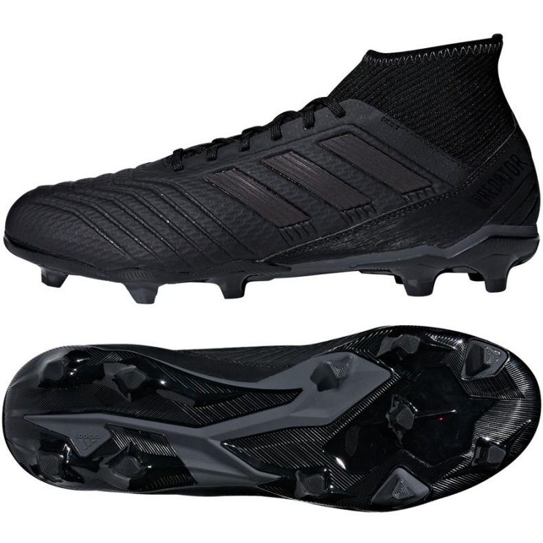 Scarpe da calcio Adidas Predator 18.3 Fg M CP9303 nero nero