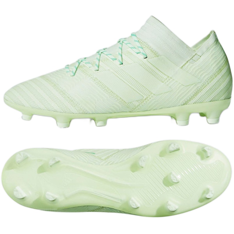 Scarpe da calcio Adidas Nemeziz 17.2 Fg M CP8973 multicolore verde