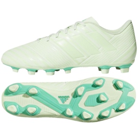 Scarpe da calcio Adidas Nemeziz 17.4 FxG M CP9008 bianco bianco