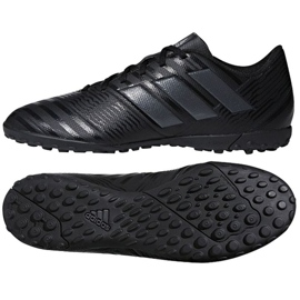 Scarpe da calcio Adidas Nemeziz Tango 17.4 Tf M CP9061 nero nero