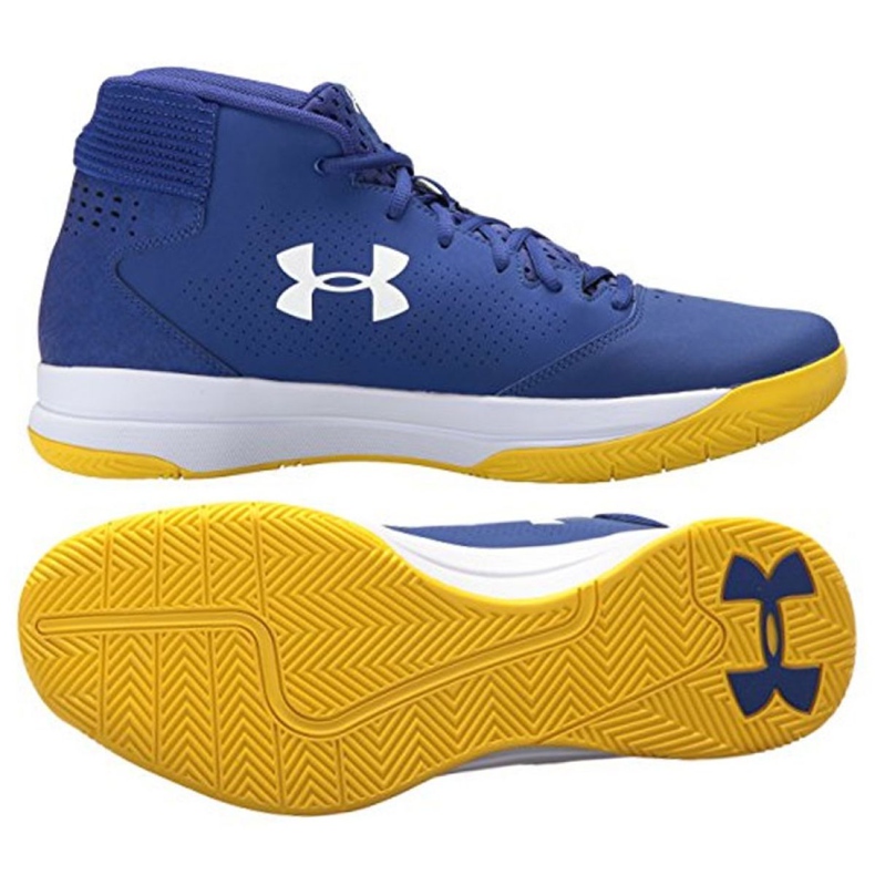 Scarpe da basket Under Armour Jet Mid M 3020224-500 blu blu