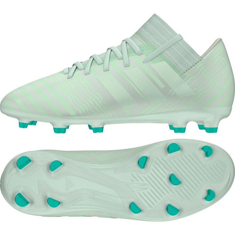 Scarpe da calcio Adidas Nemeziz 17.3 Fg Jr CP9167 verde verde