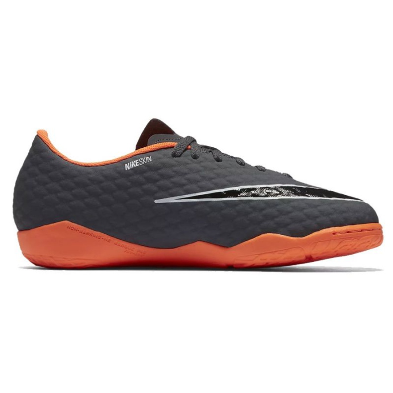 Scarpe da calcio Nike Hypervenom PhantomX 3 Academy IC JR AH7295-081-S grigio