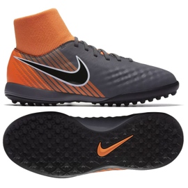 Nike Magista Obrax 2 Academy Df Tf Jr AH7318-080-S scarpe da calcio grigio grigio