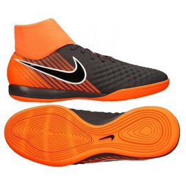 Nike Magista Obrax 2 Academy Df Ic M AH7309-080-S scarpe da calcio grigio grigio