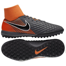 Nike Scarpe da calcio Obrax 2 Academy Df Tf M AH7311-080-S grigio grigio