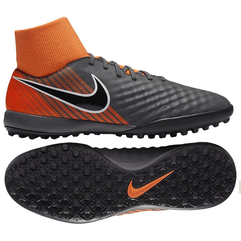 Nike Scarpe da calcio Obrax 2 Academy Df Tf M AH7311-080-S grigio grigio