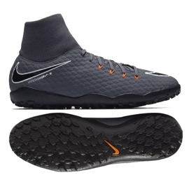 Scarpe da calcio Nike Hypervenom PhantomX 3 Academy Df Tf M AH7276-081-S grigio grigio