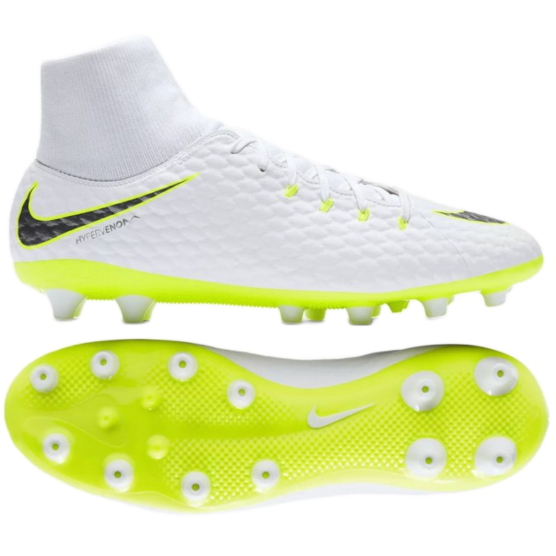 Scarpa da calcio Nike Hypervenom Phantom 3 Academy DF AG M AH7266-107 bianca